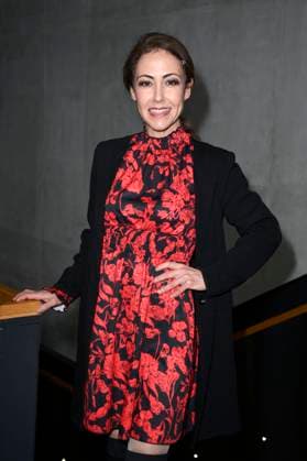 Anastasia Zampounidis bei der Kilian Kerner Fashion Show auf der Berlin Fashion Week A W 2025 in der Uber Eats Music Hall. Berlin, 31.01.2025