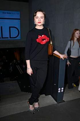 Lena Urzendowsky bei der Kilian Kerner Fashion Show auf der Berlin Fashion Week A W 2025 in der Uber Eats Music Hall. Berlin, 31.01.2025