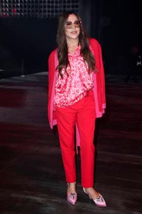 Simone Thomalla bei der Kilian Kerner Fashion Show auf der Berlin Fashion Week A W 2025 in der Uber Eats Music Hall. Berlin, 31.01.2025