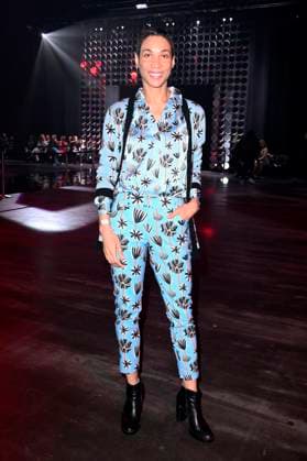 Annabelle Mandeng bei der Kilian Kerner Fashion Show auf der Berlin Fashion Week A W 2025 in der Uber Eats Music Hall. Berlin, 31.01.2025