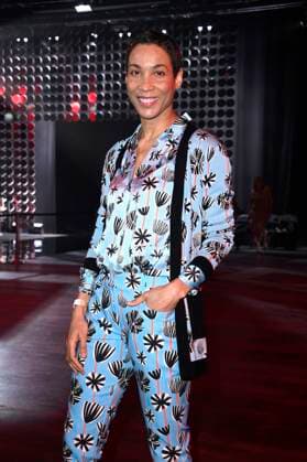 Annabelle Mandeng bei der Kilian Kerner Fashion Show auf der Berlin Fashion Week A W 2025 in der Uber Eats Music Hall. Berlin, 31.01.2025