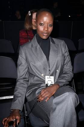 Florence Kasumba bei der Kilian Kerner Fashion Show auf der Berlin Fashion Week A W 2025 in der Uber Eats Music Hall. Berlin, 31.01.2025
