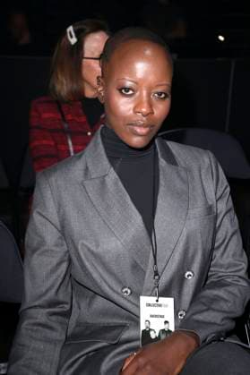 Florence Kasumba bei der Kilian Kerner Fashion Show auf der Berlin Fashion Week A W 2025 in der Uber Eats Music Hall. Berlin, 31.01.2025