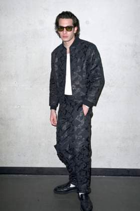 Noah Levi bei der Kilian Kerner Fashion Show auf der Berlin Fashion Week A W 2025 in der Uber Eats Music Hall. Berlin, 31.01.2025 Foto:xN.xKubelkax xFuturexImagex kerner_5140