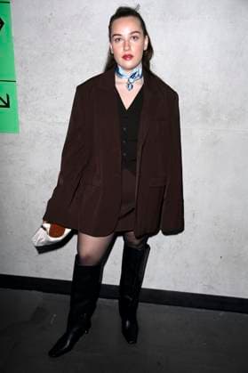 Dilara Aylin Ziem bei der Kilian Kerner Fashion Show auf der Berlin Fashion Week A W 2025 in der Uber Eats Music Hall. Berlin, 31.01.2025 Foto:xN.xKubelkax xFuturexImagex kerner_5144