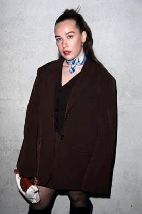 Dilara Aylin Ziem bei der Kilian Kerner Fashion Show auf der Berlin Fashion Week A W 2025 in der Uber Eats Music Hall. Berlin, 31.01.2025 Foto:xN.xKubelkax xFuturexImagex kerner_5147