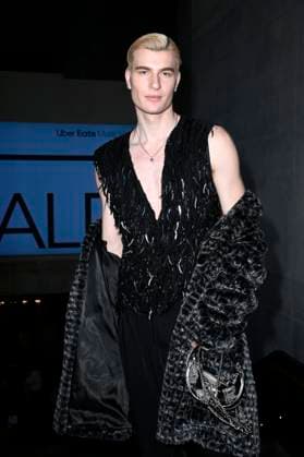Frieder Sell bei der Kilian Kerner Fashion Show auf der Berlin Fashion Week A W 2025 in der Uber Eats Music Hall. Berlin, 31.01.2025