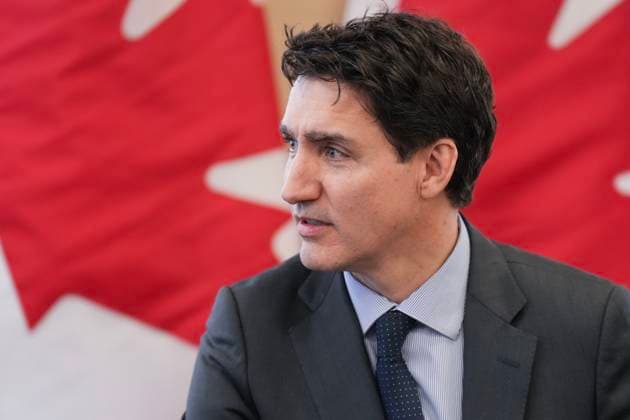 January 31, 2025, Toronto, On, CAN: Canadian Prime Minister Justin Trudeau delivers remarks at a Canada-US relations meeting at the Ontario Investment and Trade Centre in Toronto, on Friday, Jan. 31, 2025. Toronto CAN  - ZUMAc35_ 20250131_zaf_c35_032 Copyright: xChrisxYoungx