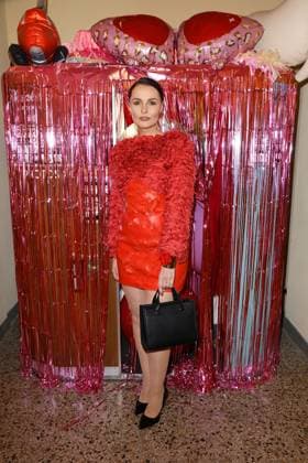Jana Riva bei der Marina Hoermanseder Modenschau am 31.01.2025 im Rahmen der Fashion Week 2025 in Berlin Fashion Week Berlin - Marina Hoermanseder Modenschau