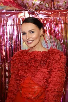 Jana Riva bei der Marina Hoermanseder Modenschau am 31.01.2025 im Rahmen der Fashion Week 2025 in Berlin Fashion Week Berlin - Marina Hoermanseder Modenschau