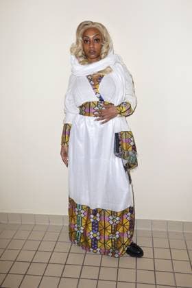 Nura, die Rapperin bei der Marina Hoermanseder Modenschau am 31.01.2025 im Rahmen der Fashion Week 2025 in Berlin Fashion Week Berlin - Marina Hoermanseder Modenschau