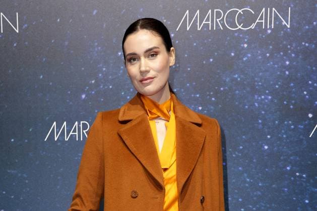 Gloria Sophie Burkandt bei der Marc Cain - Parallel Universe - Modenschau am 31.01.2025 im Rahmen der Fashion Week Berlin im Kraftwerk in Berlin Fashion Week Berlin 2025 - Marc Cain Show