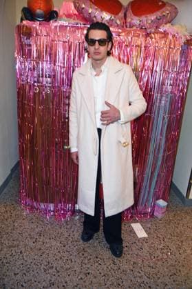 Noah Levi Korth - MARINA HOERMANSEDER FASHION SHOW während der Berlin Fashion Week Herbst Winter 2025 in Berlin am 31.01.2025