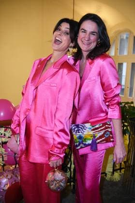 Marlene Lufen, Nadine Sosniok - MARINA HOERMANSEDER FASHION SHOW während der Berlin Fashion Week Herbst Winter 2025 in Berlin am 31.01.2025