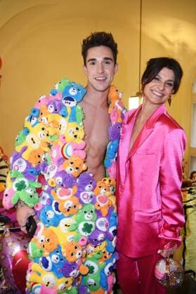 Lukas Küchen, Marlene Lufen - MARINA HOERMANSEDER FASHION SHOW während der Berlin Fashion Week Herbst Winter 2025 in Berlin am 31.01.2025