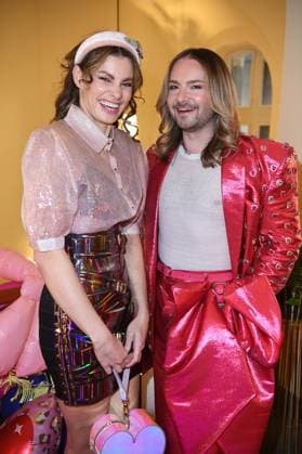 Rebecca Kunikowski, Jack Strify - MARINA HOERMANSEDER FASHION SHOW während der Berlin Fashion Week Herbst Winter 2025 in Berlin am 31.01.2025