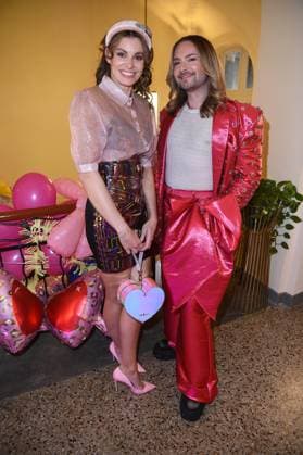 Rebecca Kunikowski, Jack Strify - MARINA HOERMANSEDER FASHION SHOW während der Berlin Fashion Week Herbst Winter 2025 in Berlin am 31.01.2025