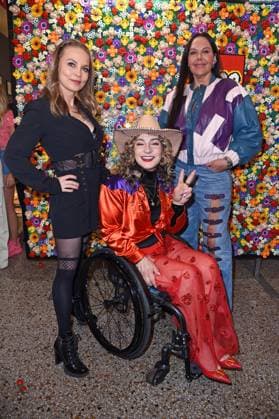 Regina Halmich, Kristina Vogel, Natascha Ochsenknecht - MARINA HOERMANSEDER FASHION SHOW während der Berlin Fashion Week Herbst Winter 2025 in Berlin am 31.01.2025