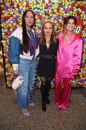 Natascha Ochsenknecht, Regina Halmich, Marlene Lufen - MARINA HOERMANSEDER FASHION SHOW während der Berlin Fashion Week Herbst Winter 2025 in Berlin am 31.01.2025