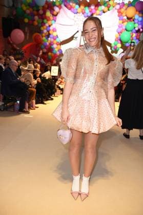 Leonie Kullik (Leoobalys) - MARINA HOERMANSEDER FASHION SHOW während der Berlin Fashion Week Herbst Winter 2025 in Berlin am 31.01.2025