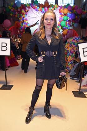 Regina Halmich - MARINA HOERMANSEDER FASHION SHOW während der Berlin Fashion Week Herbst Winter 2025 in Berlin am 31.01.2025
