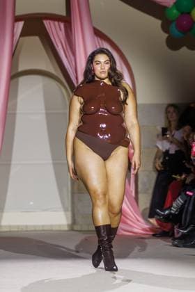 Berlin Fashion Week - Marina Hoermanseder Vivien Blotzki bei der Marina Hoermanseder Fashion Show im Rahmen der Berlin Fashion Week im Oderberger Hotel am 31.01.2025 in Berlin Copyright: xEventpressxKochanx