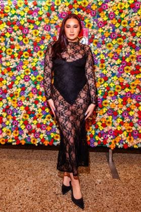 Berlin Fashion Week - Marina Hoermanseder Alex Mariah Peter bei der Marina Hoermanseder Fashion Show im Rahmen der Berlin Fashion Week im Oderberger Hotel am 31.01.2025 in Berlin Copyright: xEventpressxKochanx
