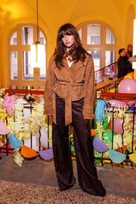 Berlin Fashion Week - Marina Hoermanseder Liv Bowsky bei der Marina Hoermanseder Fashion Show im Rahmen der Berlin Fashion Week im Oderberger Hotel am 31.01.2025 in Berlin Copyright: xEventpressxKochanx