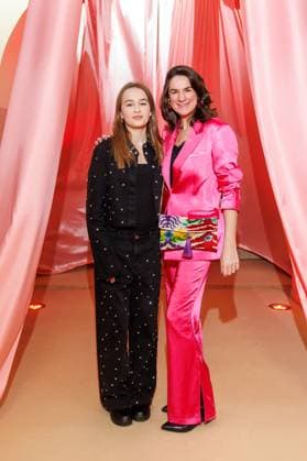 Berlin Fashion Week - Marina Hoermanseder Frieda Sosniok und Nadine Sosniok bei der Marina Hoermanseder Fashion Show im Rahmen der Berlin Fashion Week im Oderberger Hotel am 31.01.2025 in Berlin Copyright: xEventpressxKochanx