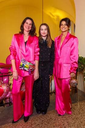 Berlin Fashion Week - Marina Hoermanseder Nadine Sosniok, Frieda Sosniok und Marlene Lufen bei der Marina Hoermanseder Fashion Show im Rahmen der Berlin Fashion Week im Oderberger Hotel am 31.01.2025 in Berlin Copyright: xEventpressxKochanx
