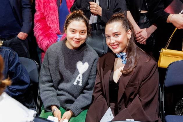 Berlin Fashion Week - Killian Kerner Hannah Schiller und Dilara Aylin Ziem bei der Kilian Kerner Fashion Show im Rahmen der Berlin Fashion Week in der Uber Eats Music Hall am 31.01.2025 in Berlin Copyright: xEventpressxKochanx