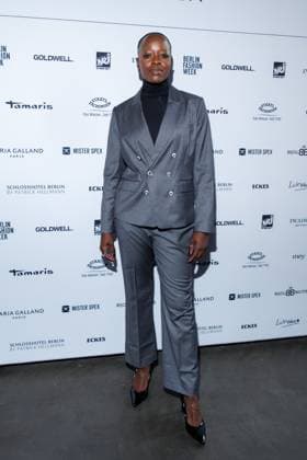 Berlin Fashion Week - Killian Kerner Florence Kasumba bei der Kilian Kerner Fashion Show im Rahmen der Berlin Fashion Week in der Uber Eats Music Hall am 31.01.2025 in Berlin Copyright: xEventpressxKochanx