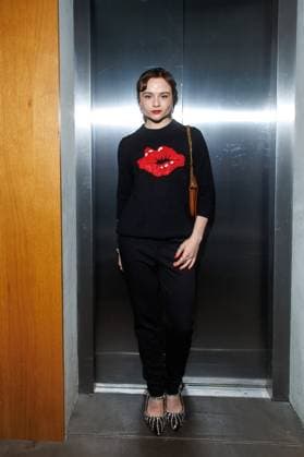Berlin Fashion Week - Killian Kerner Lena Urzendowsky bei der Kilian Kerner Fashion Show im Rahmen der Berlin Fashion Week in der Uber Eats Music Hall am 31.01.2025 in Berlin Copyright: xEventpressxKochanx