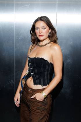 Berlin Fashion Week - Killian Kerner Emily Roberts bei der Kilian Kerner Fashion Show im Rahmen der Berlin Fashion Week in der Uber Eats Music Hall am 31.01.2025 in Berlin Copyright: xEventpressxKochanx