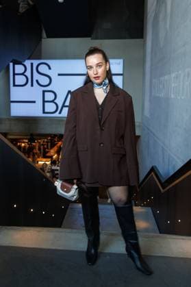 Berlin Fashion Week - Killian Kerner Dilara Aylin Ziem bei der Kilian Kerner Fashion Show im Rahmen der Berlin Fashion Week in der Uber Eats Music Hall am 31.01.2025 in Berlin Copyright: xEventpressxKochanx