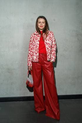 Berlin Fashion Week - Killian Kerner Alice Dwyer bei der Kilian Kerner Fashion Show im Rahmen der Berlin Fashion Week in der Uber Eats Music Hall am 31.01.2025 in Berlin Copyright: xEventpressxKochanx