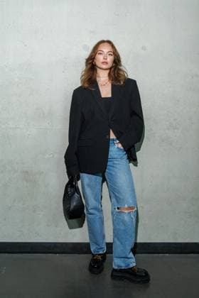 Berlin Fashion Week - Killian Kerner Itselisa bei der Kilian Kerner Fashion Show im Rahmen der Berlin Fashion Week in der Uber Eats Music Hall am 31.01.2025 in Berlin Copyright: xEventpressxKochanx