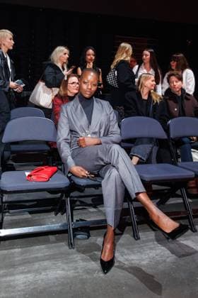 Berlin Fashion Week - Killian Kerner Florence Kasumba bei der Kilian Kerner Fashion Show im Rahmen der Berlin Fashion Week in der Uber Eats Music Hall am 31.01.2025 in Berlin Copyright: xEventpressxKochanx