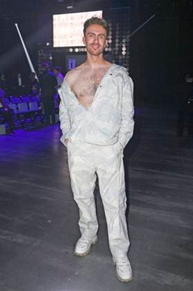 Felix Nieder bei der Marcel Ostertag Fashion Show auf der Berlin Fashion Week A W 2025 in der Uber Eats Music Hall. Berlin, 31.01.2025