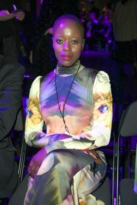 Florence Kasumba bei der Marcel Ostertag Fashion Show auf der Berlin Fashion Week A W 2025 in der Uber Eats Music Hall. Berlin, 31.01.2025