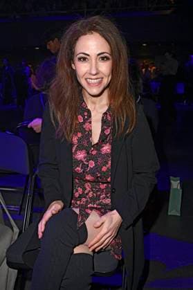 Anastasia Zampounidis bei der Marcel Ostertag Fashion Show auf der Berlin Fashion Week A W 2025 in der Uber Eats Music Hall. Berlin, 31.01.2025
