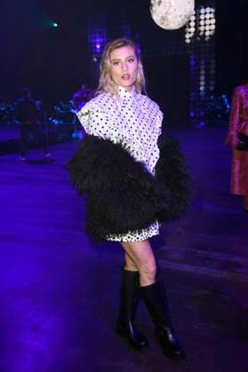 Luna Schweiger bei der Danny Reinke Fashion Show auf der Berlin Fashion Week A W 2025 in der Uber Eats Music Hall. Berlin, 31.01.2025