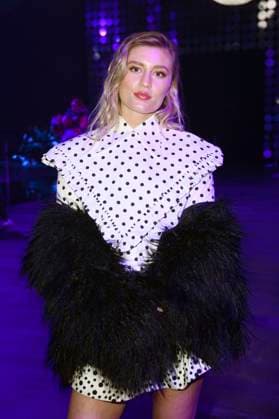 Luna Schweiger bei der Danny Reinke Fashion Show auf der Berlin Fashion Week A W 2025 in der Uber Eats Music Hall. Berlin, 31.01.2025