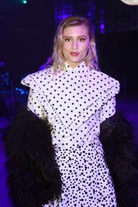 Luna Schweiger bei der Danny Reinke Fashion Show auf der Berlin Fashion Week A W 2025 in der Uber Eats Music Hall. Berlin, 31.01.2025