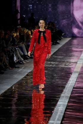 Alessandra Ambrosio bei der MARC CAIN FASHION SHOW im Rahmen der Berlin Fashion Week Herbert Winter 2025 in Berlin am 31.01.2025