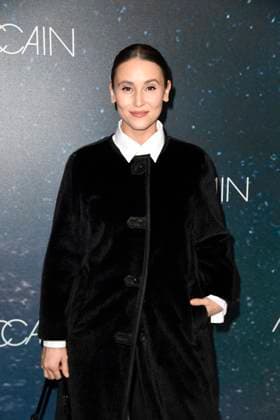 Peri Baumeister bei der MARC CAIN FASHION SHOW im Rahmen der Berlin Fashion Week Herbert Winter 2025 in Berlin am 31.01.2025