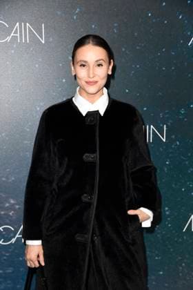 Peri Baumeister bei der MARC CAIN FASHION SHOW im Rahmen der Berlin Fashion Week Herbert Winter 2025 in Berlin am 31.01.2025