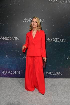 Michelle Hunziker bei der MARC CAIN FASHION SHOW im Rahmen der Berlin Fashion Week Herbert Winter 2025 in Berlin am 31.01.2025
