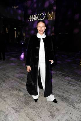 Peri Baumeister bei der MARC CAIN FASHION SHOW im Rahmen der Berlin Fashion Week Herbert Winter 2025 in Berlin am 31.01.2025