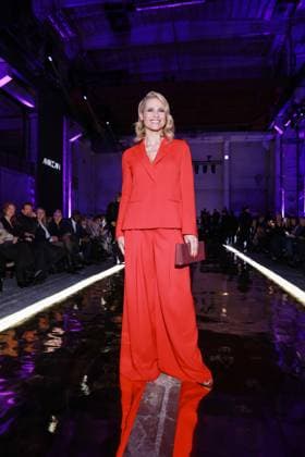 31.01.2025, Michelle Hunziker, zur Marc Cain Fashion Show Parallel Universe zur Berlin Fashion Week 2025, Kraftwerk Berlin, Berlin, Berlin Deutschland